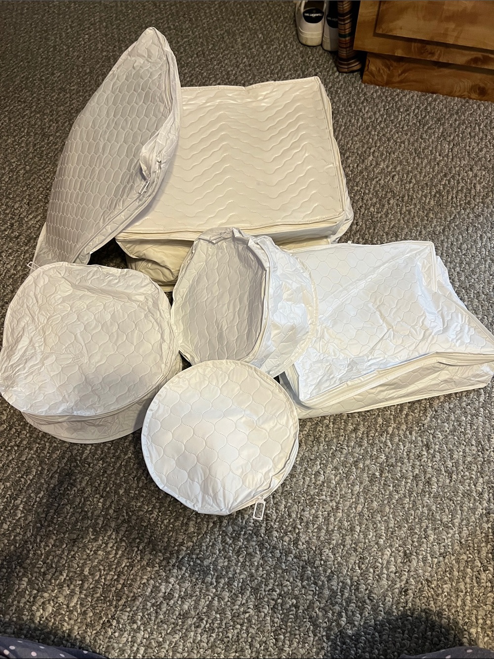 Dinnerware Storage Protector Set of 6 Pieces (fits service for 12)